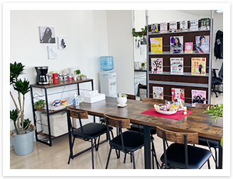 内装を入れたオフィス